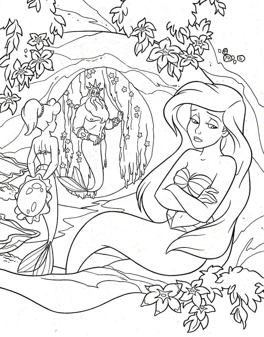 Ariel the Little Mermaid Doodle - Ariel the Little Mermaid Doodle