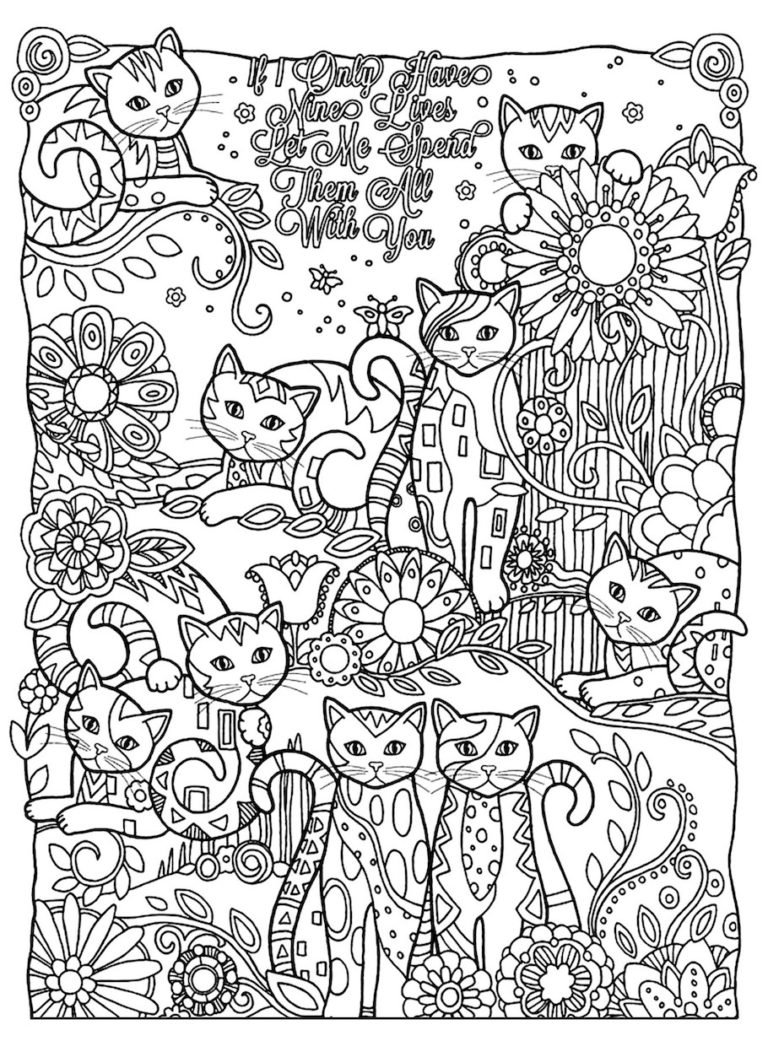 10 Fun Animal Doodle Coloring Pages for All Ages