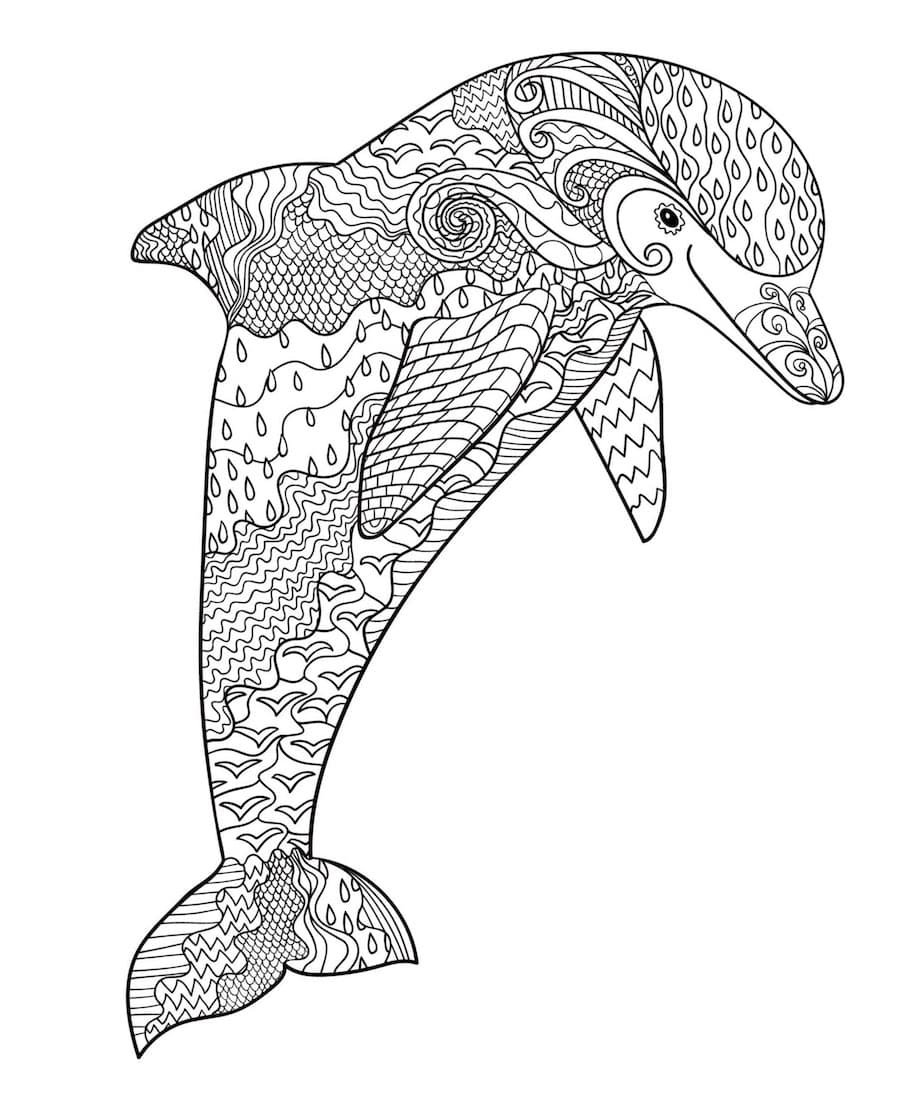 dolphin doodle 3 - Dolphin Doodle (3)