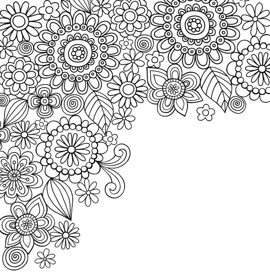 flowers doodle 13 - Flowers Doodle (13)