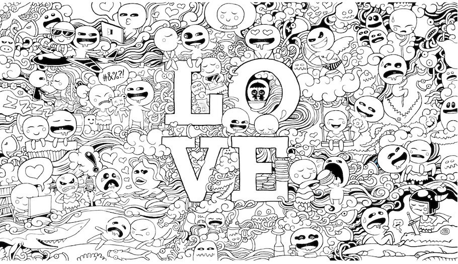 love big doodle - Big Love Doodle