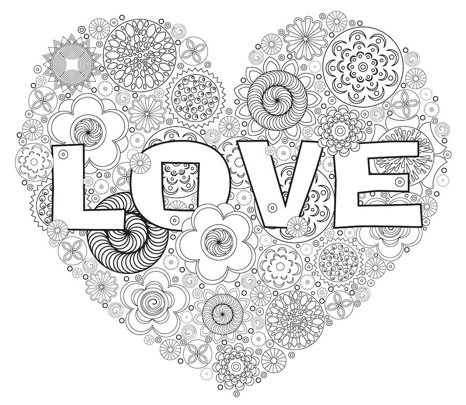 love heart doodle - Love Heart Doodle