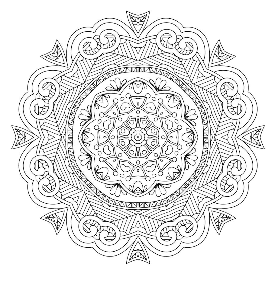 mandala doodle 2 - Mandala Doodle (2)