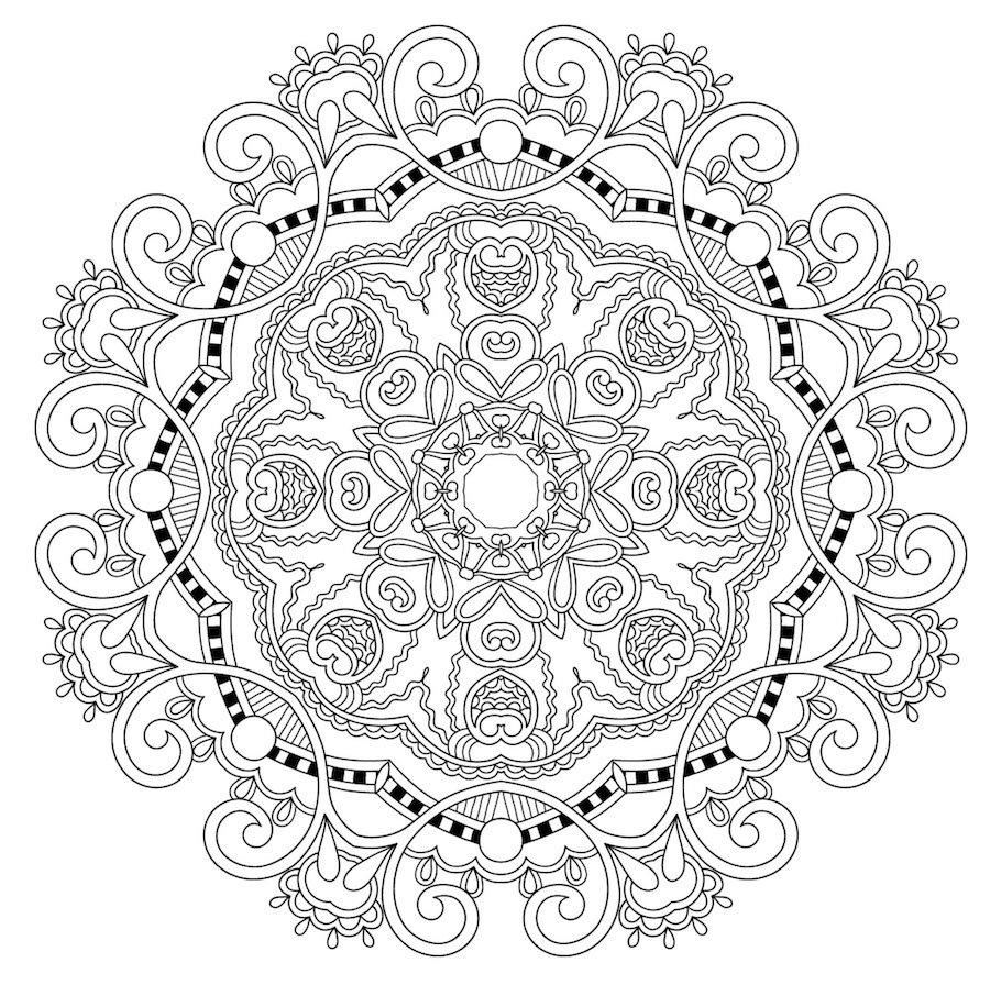 mandala doodle 3 - Mandala Doodle (3)